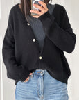 Strickjacke, Alpaka, 20+ Farben