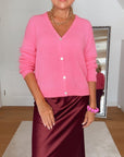 Strickjacke, Alpaka, 10+ Farben