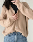 Strickjacke, Alpaka, 20+ Farben