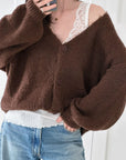 Strickjacke, St. Tropez, Flauschi, 4 Farben