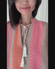 Boho Top, Rüschen, 2 Farben