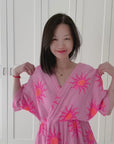 Musselin Jumpsuit, Sonne