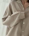 Musselin Bluse, regular, 30+ Farben