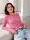 Cashmere Longsleeves, Leo, Rosa