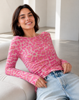 Cashmere Longsleeves, Leo, Rosa