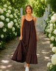 Musselin Sommerkleid, 4 Farben