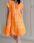 Musselin Tunika, Neon, 2 Farben