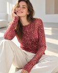 Cashmere Longsleeves, Rehprint, Bordeaux