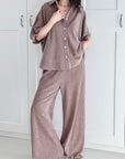 Frottee-Bluse, 4 Farben