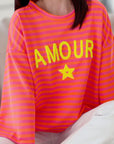 Sweatshirt, Amour, 2 Farben