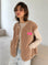 Teddyweste, Dress for Yourself, Camel