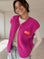 Teddyweste, Dress for Yourself, Hot-Pink