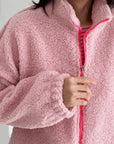 Teddyjacke, Dress for Yourself, Babyrosa