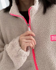 Teddyjacke, Dress for Yourself, Beige