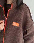Teddyjacke, Dress for Yourself, Schoko