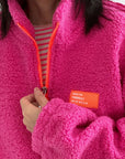 Teddyjacke, Dress for Yourself, Hot-Pink