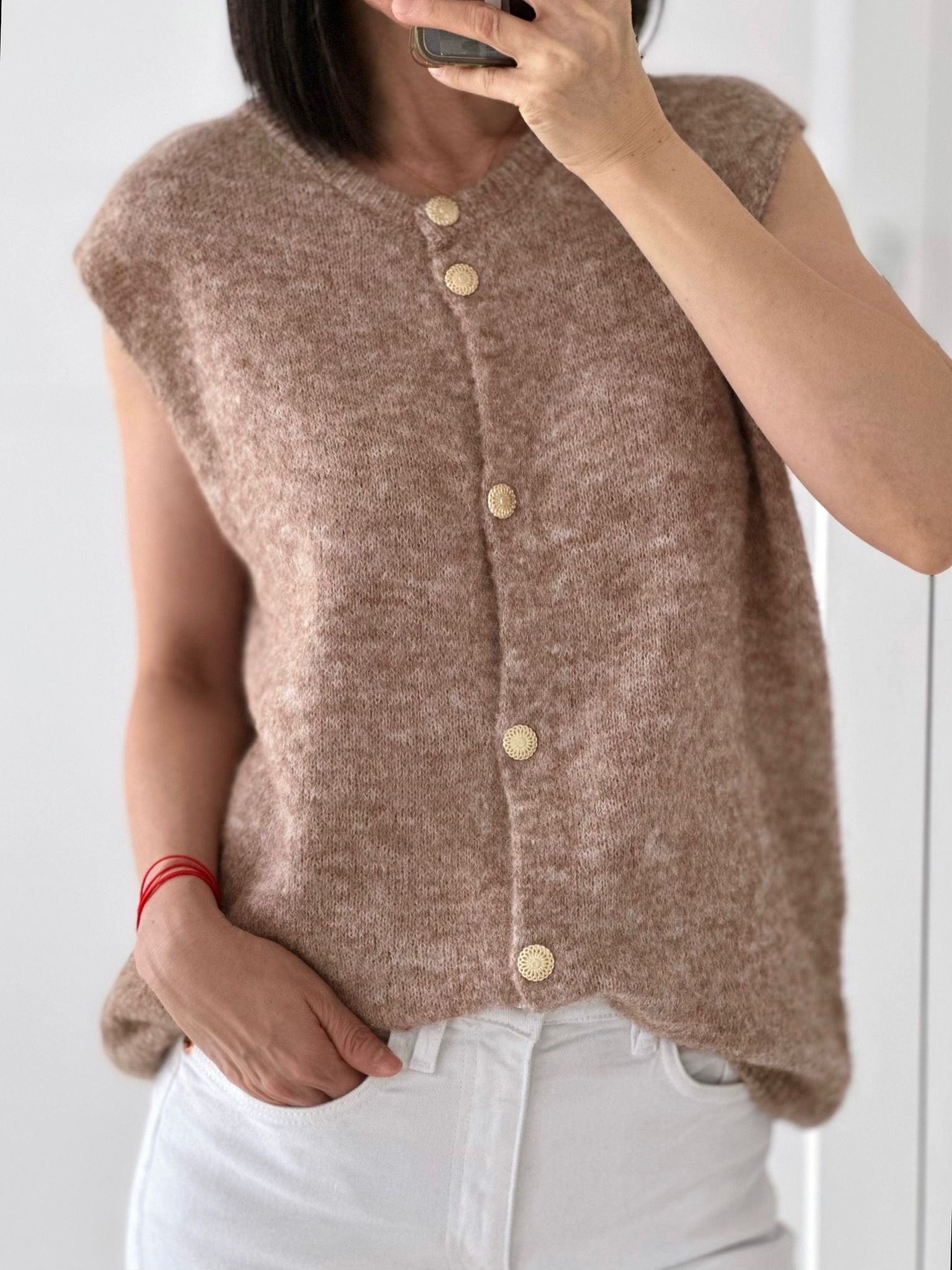Strickweste, Classic, 7 Farben