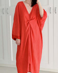 Kleid mit Knoten, 2 Farben