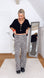 Leo Baumwollhose,  Schwarz Classic