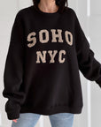 Sweatshirt, SOHO, Schwarz