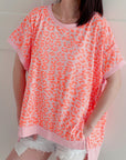 Sweat-T-Shirt, Leo, mit Seitenschlitzen, 2 Farben