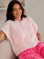 Strickweste, mit aufgesetzten Taschen, Babyrosa