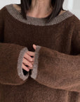 Pullover mit Kontrastdetails, 4 Farben