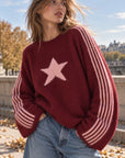 Pullover, Star & Stripes, 4 Farben