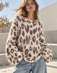 Pullover, Leo, Ballonärmel, 5 Farben