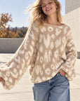 Pullover, Leo, Ballonärmel, 5 Farben