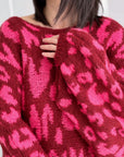 Pullover, Leo, Ballonärmel, 5 Farben