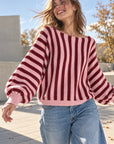 Pullover, Streifenliebe, 3 Farben