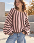 Pullover, Streifenliebe, 3 Farben