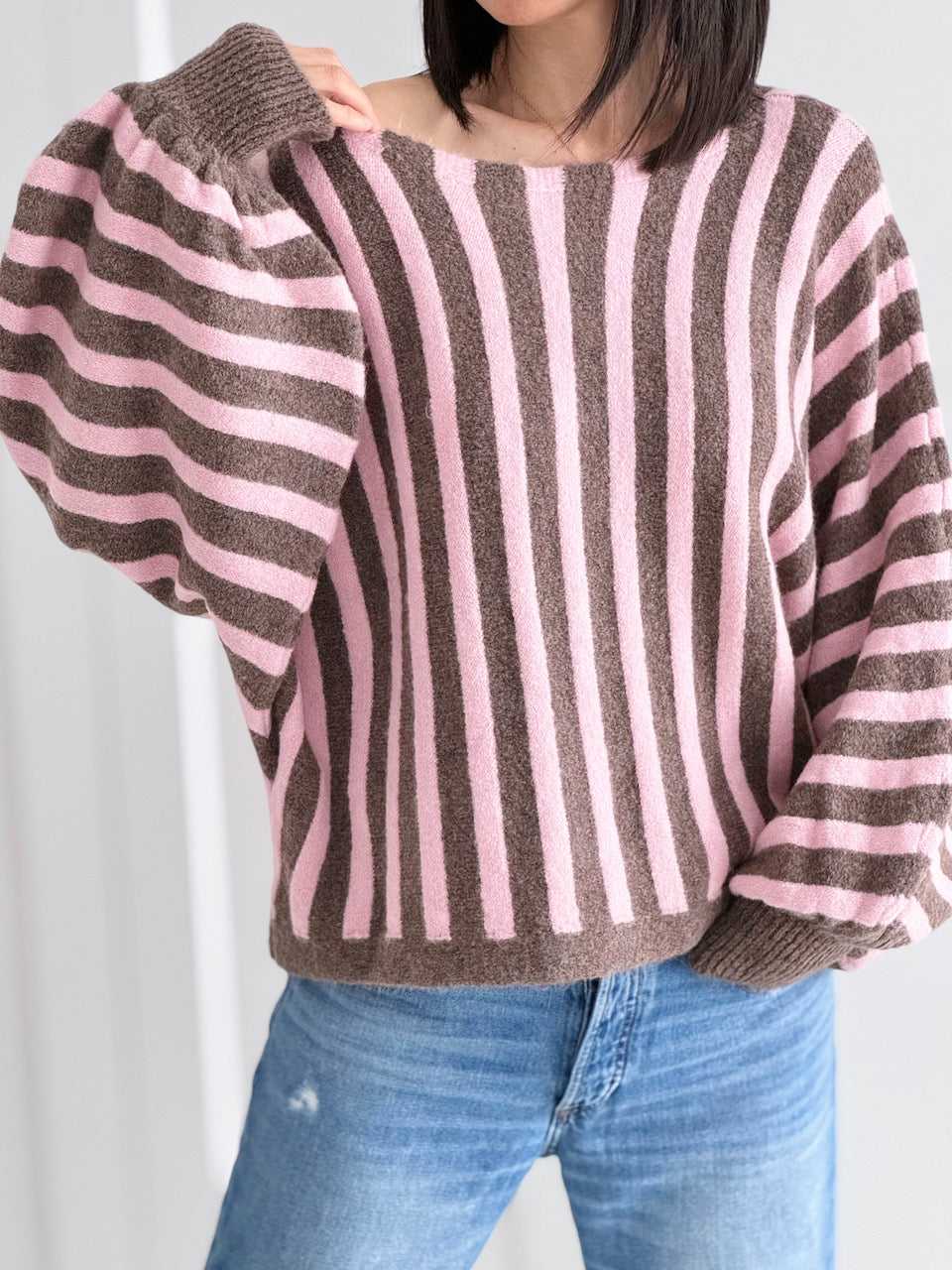 Pullover, Streifenliebe, 3 Farben