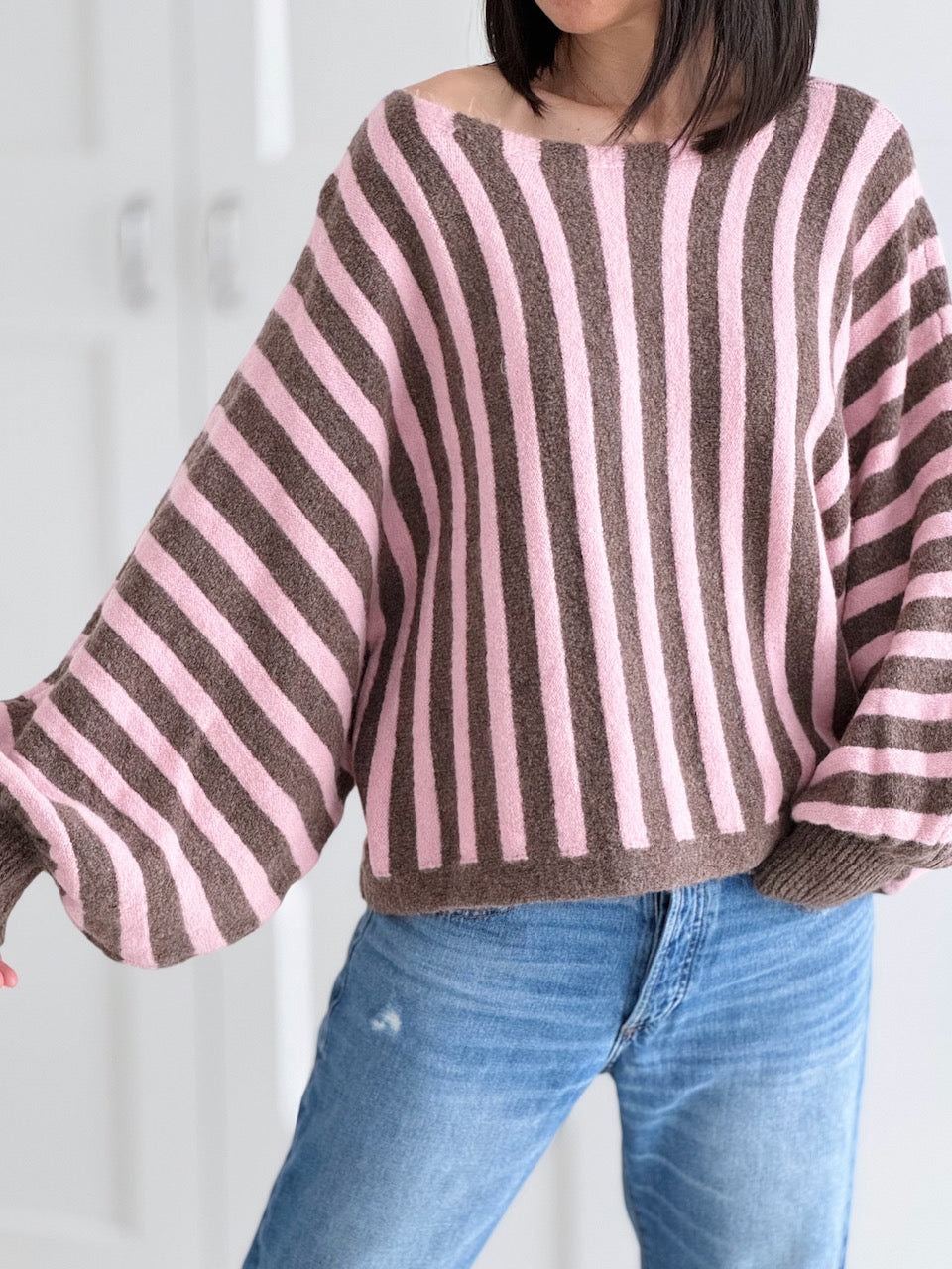 Pullover, Streifenliebe, 3 Farben