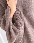 Oversize-Pullover mit Knopfärmeln, 4 Farben