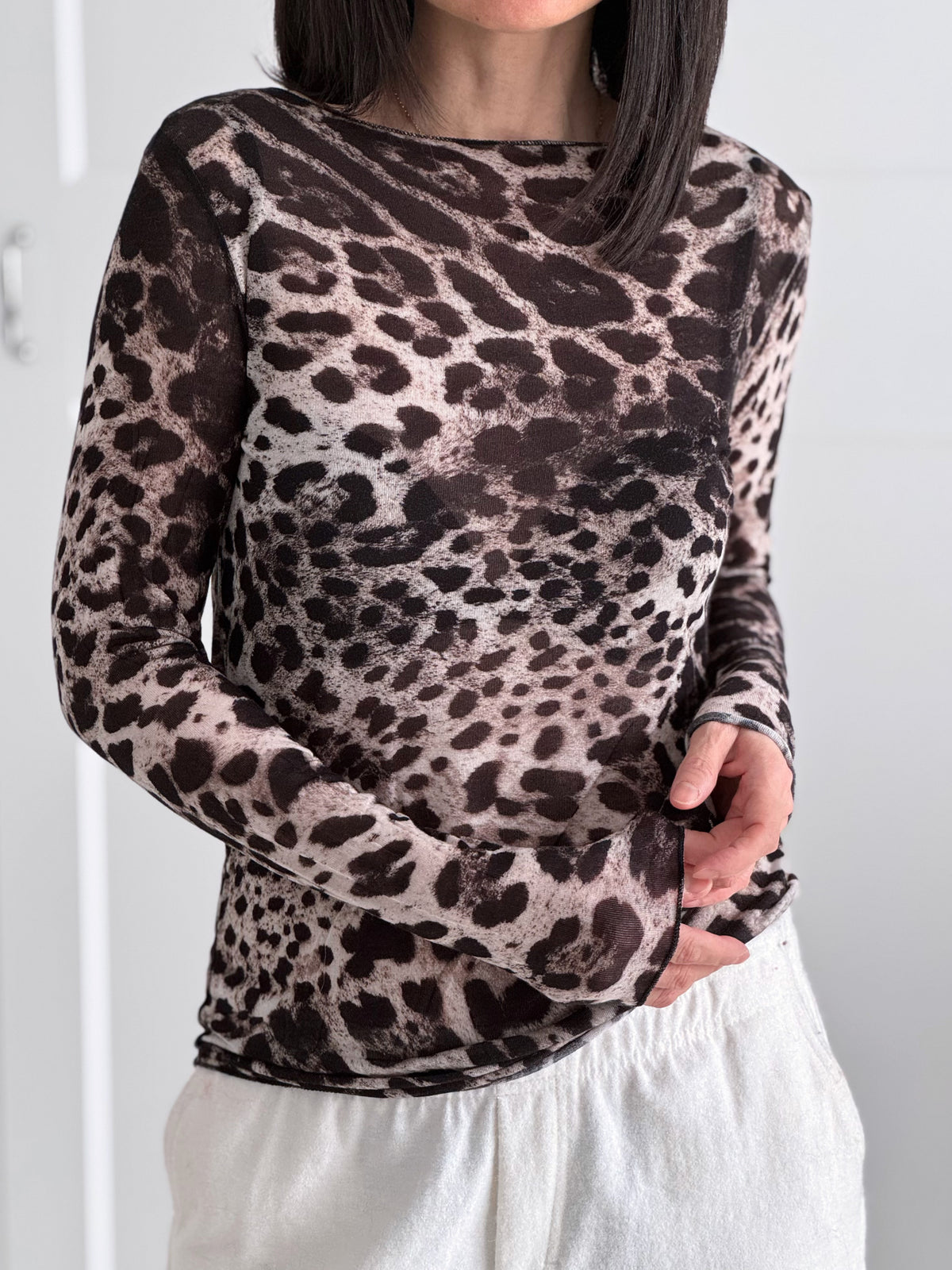 Cashmere Longsleeves, Leo, Schoko