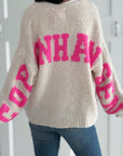 Strickjacke, Copenhagen, Flauschi, 4 Farben