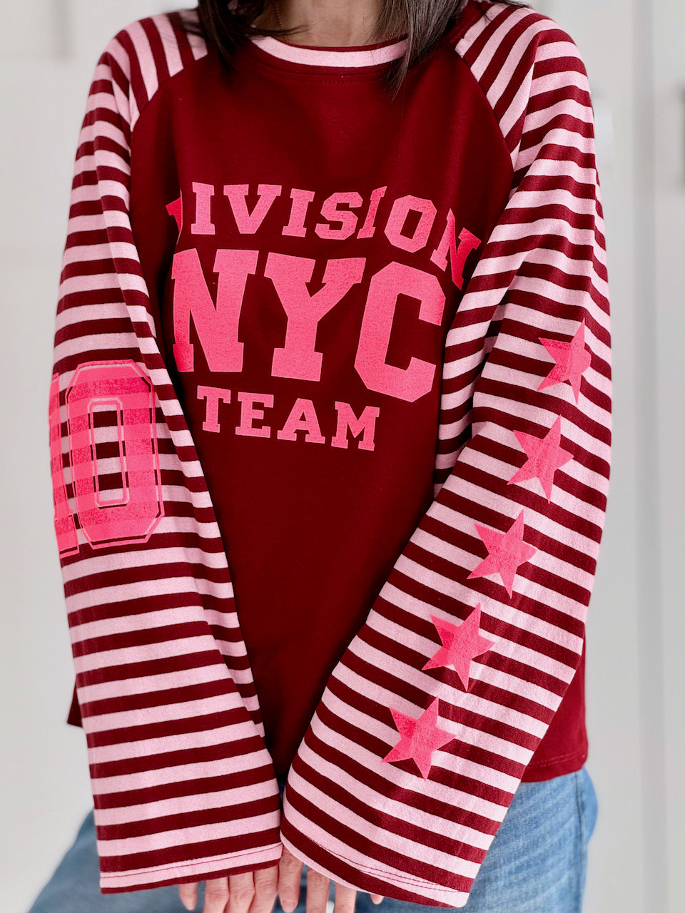 Longsleeves, NYC &amp; Stars, Bordeaux