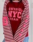 Longsleeves, NYC & Stars, Bordeaux