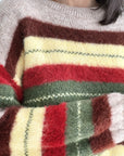 Pullover, Farbstreifen, Gelb