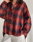 Flanell Karobluse, 3 Farben