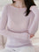 Cashmere Longsleeves, Violett