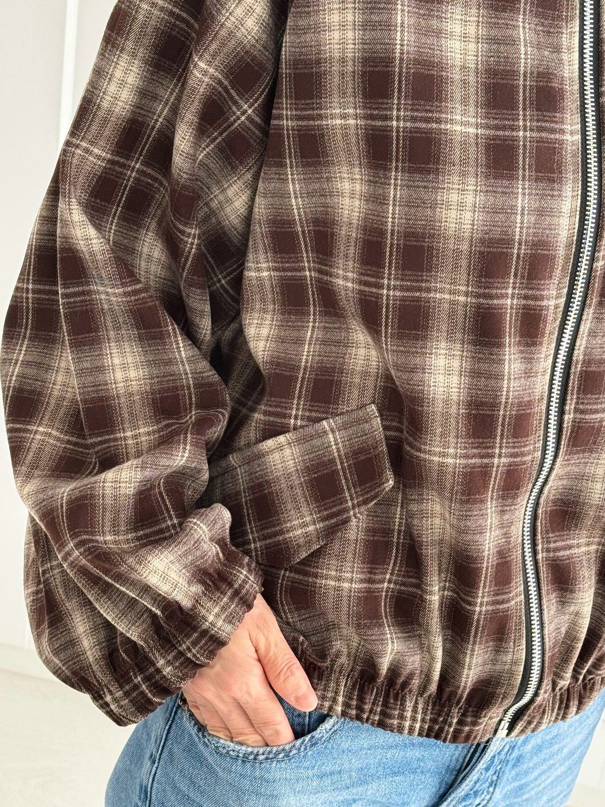 Karo-Blouson, Schoko