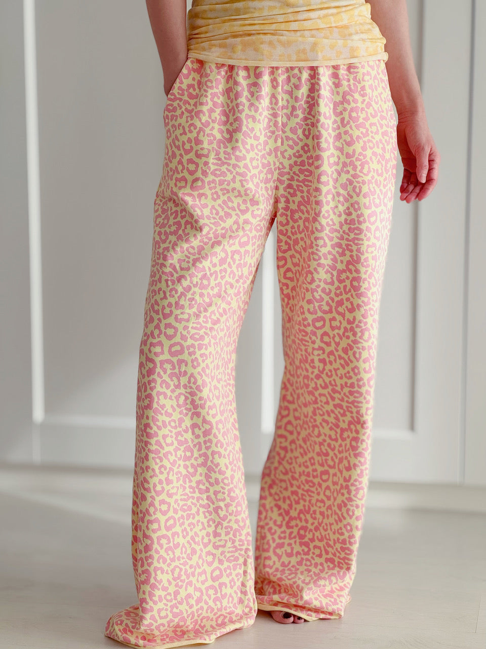 Baumwollhose, bunte Leo, 2 Farben