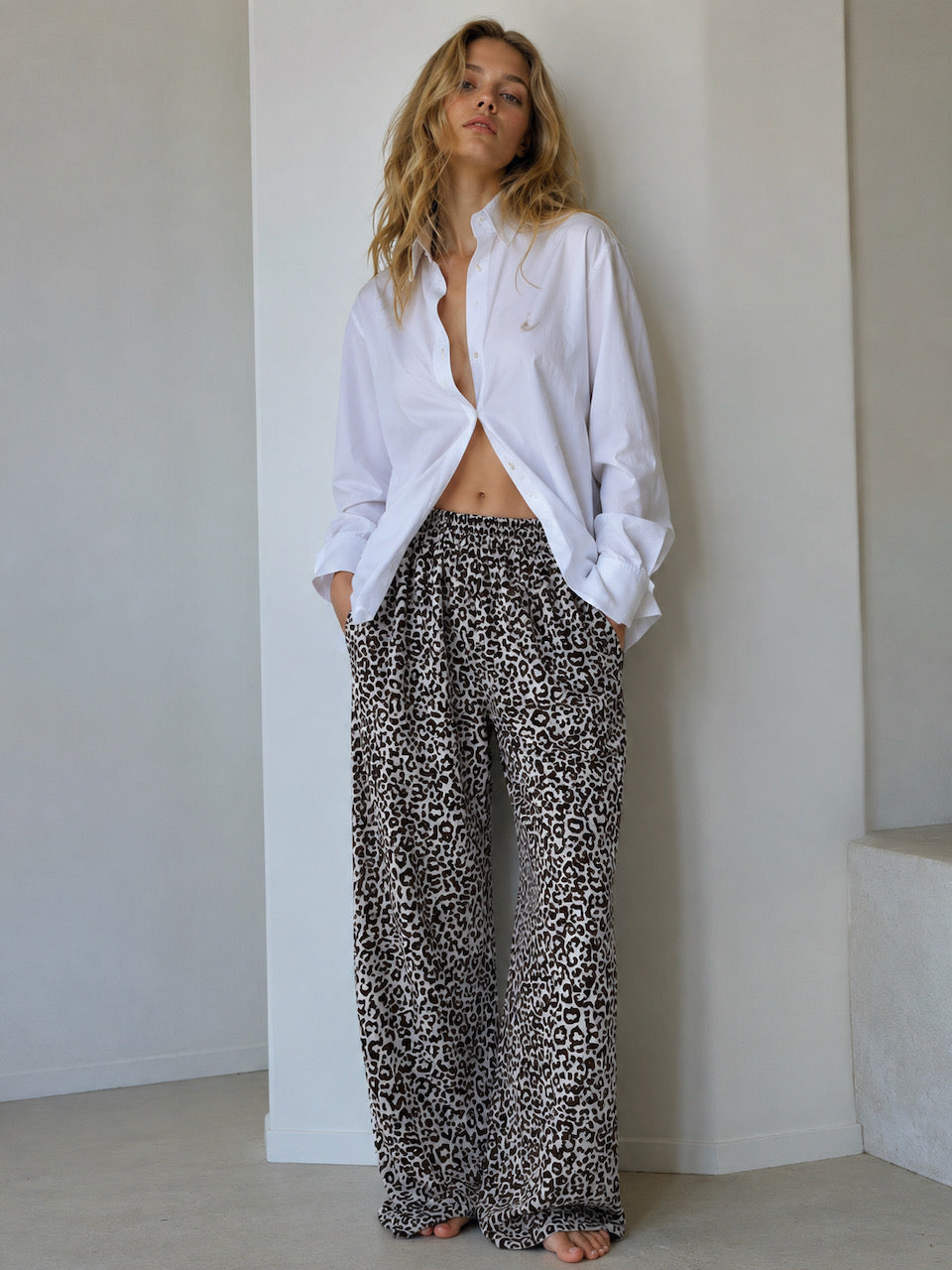 Leo Baumwollhose, Schoko-Beige