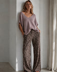 Oversize Pullunder, Mohair, Knopfdetail, Taupe