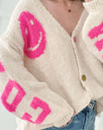 Strickjacke, Copenhagen, Flauschi, 4 Farben