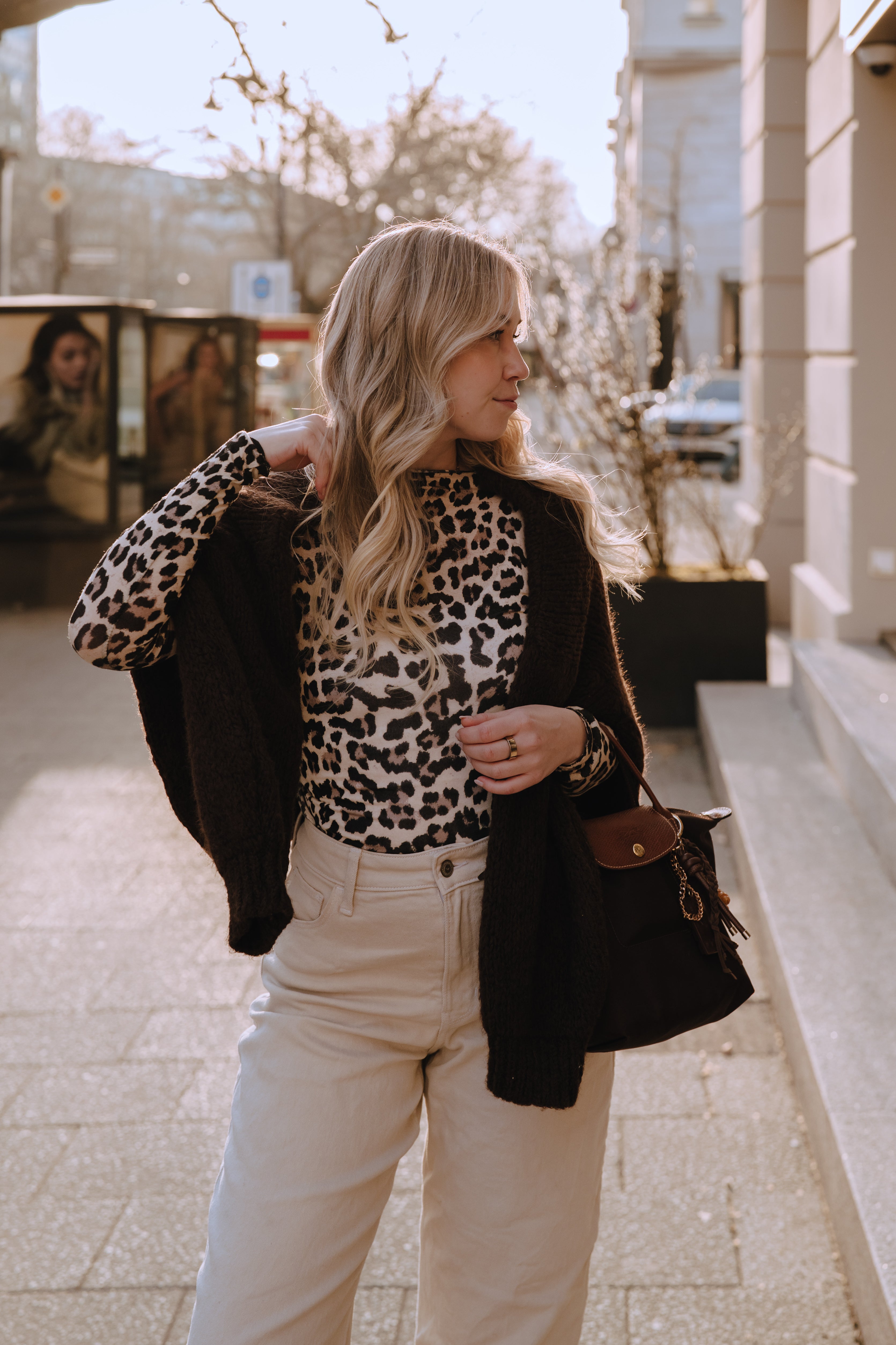 Longsleeve, Cashmere, Beige-Leo