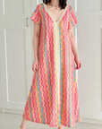 Sommerkleid, Farbwelle, 2 Farben